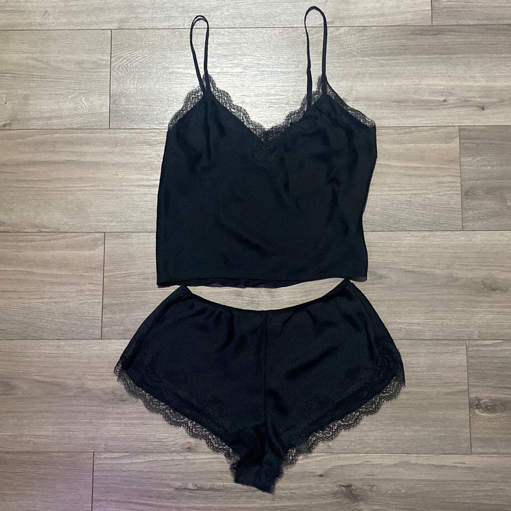 Victoria’s Secret // Satin Lace Set